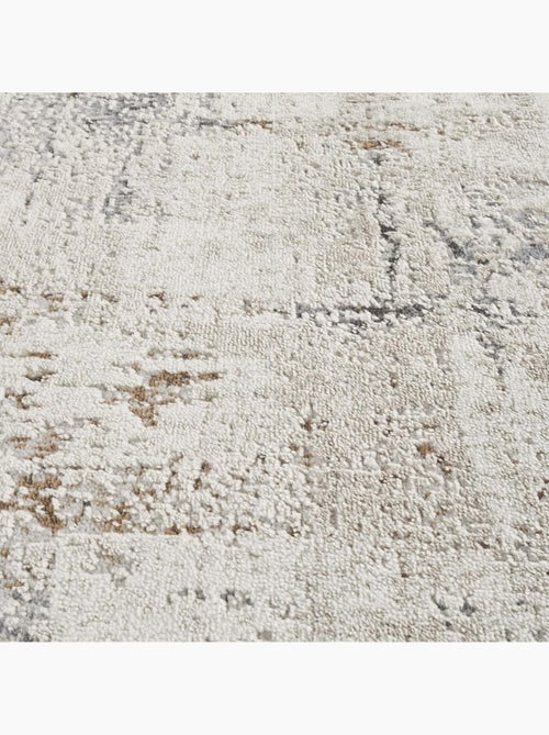 Tapis salon, motif abstrait en relief, moderne et résistant lyn51 ocre - Kiabi Tapis salon, motif abstrait en relief, moderne et résistant lyn51 ocre - Kiabi