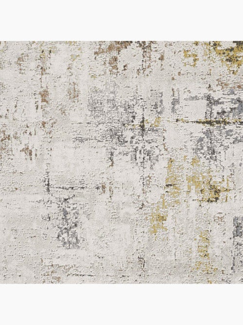 Tapis salon, motif abstrait en relief, moderne et résistant lyn51 ocre - Kiabi Tapis salon, motif abstrait en relief, moderne et résistant lyn51 ocre - Kiabi