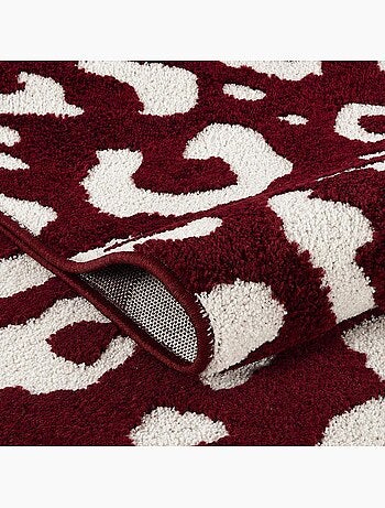 Tapis salon, motif animaux léopard graphique et tendance, lyn9 leop