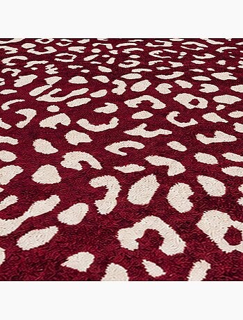 Tapis salon, motif animaux léopard graphique et tendance, lyn9 leop