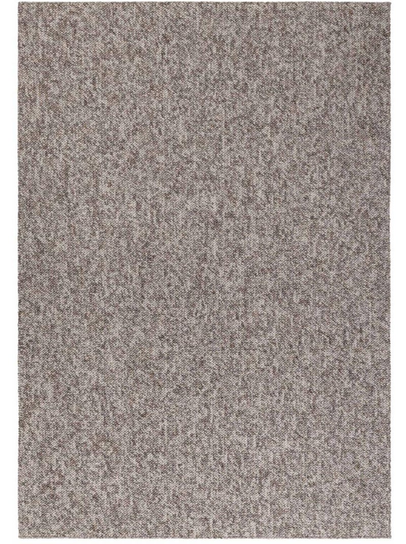 Tapis salon, motif faux uni, roccco, look chaleureux, entretien Beige - Kiabi