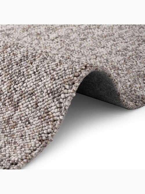 Tapis salon, motif faux uni, roccco, look chaleureux, entretien - Kiabi