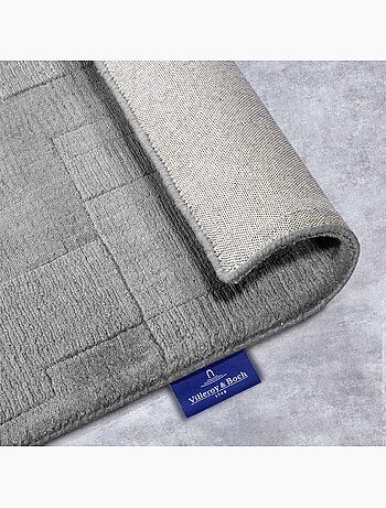 Tapis salon, motif géométrique authentique, wilhelmine, tissé main