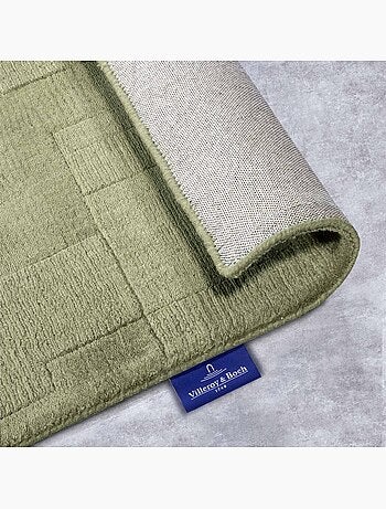 Tapis salon, motif géométrique authentique, wilhelmine, tissé main