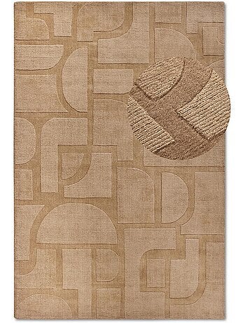 Tapis salon alexis, motif géométrique