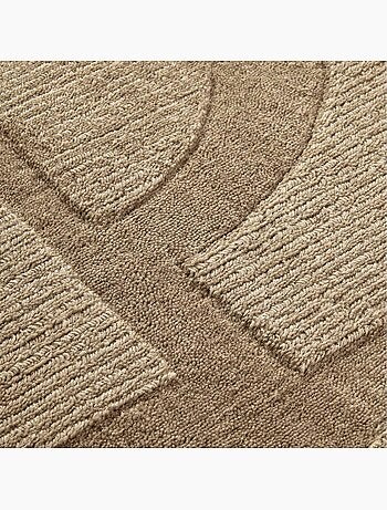 Tapis salon alexis, motif géométrique