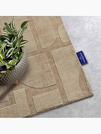 Tapis salon alexis, motif géométrique