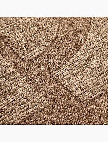 Tapis salon alexis, motif géométrique
