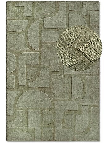 Tapis salon alexis, motif géométrique