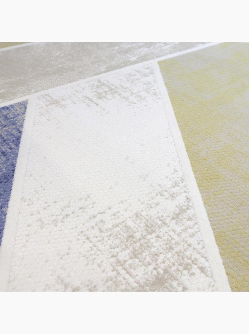 Tapis salon, motif géométrique, lyn55 vega Multicolore - Kiabi