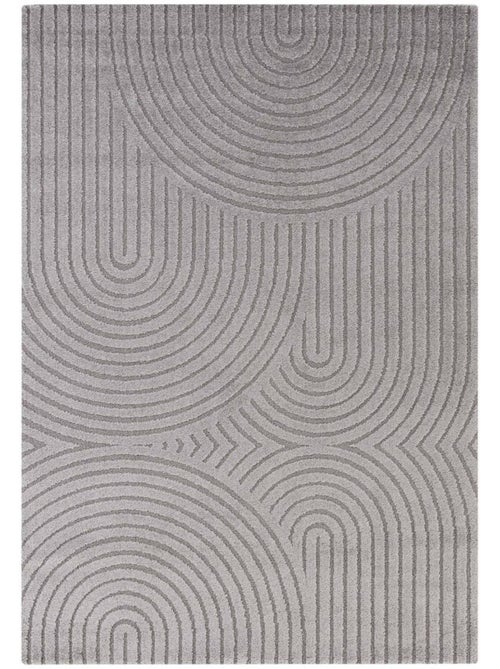 Tapis salon, motif géométrique, texture relief, panglao 1 chaleureux - Kiabi Tapis salon, motif géométrique, texture relief, panglao 1 chaleureux - Kiabi
