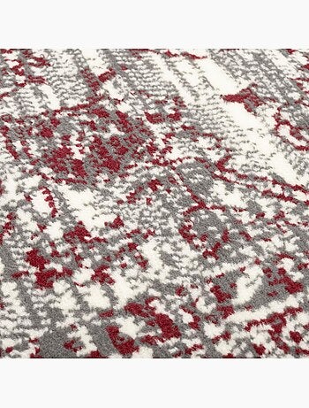 Tapis salon motif oriental vintage, ornements délicats, lyn1 vint