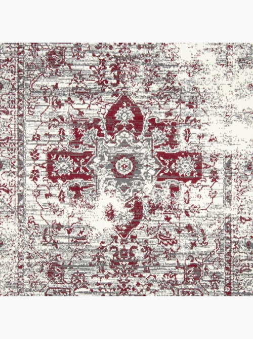 Tapis salon motif oriental vintage, ornements délicats, lyn1 vint - Kiabi