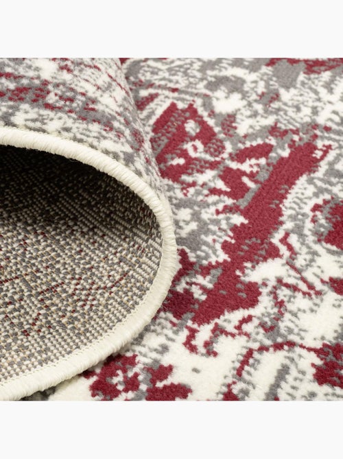 Tapis salon motif oriental vintage, ornements délicats, lyn1 vint - Kiabi