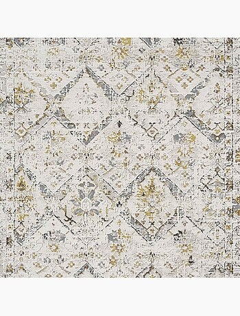 Tapis salon, motif rétro-vintage en relief, style chaleureux lyn51 aurav