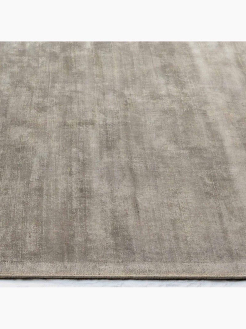 Tapis salon NEO +, tapis ton sur ton moderne et contemporain Argent - Kiabi
