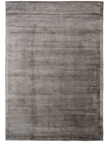 Tapis salon et chambre fait à la main en viscose motif uni NEO +