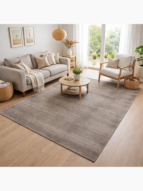 Tapis salon NEO +, tapis ton sur ton moderne et contemporain - Kiabi