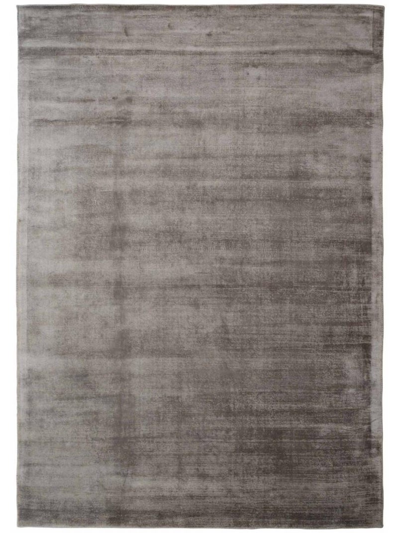 Tapis salon NEO +, tapis ton sur ton moderne et contemporain Marron - Kiabi