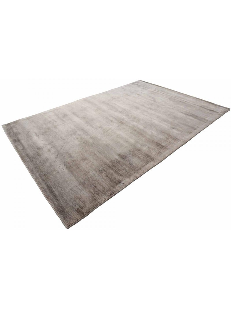 Tapis salon NEO +, tapis ton sur ton moderne et contemporain Marron - Kiabi