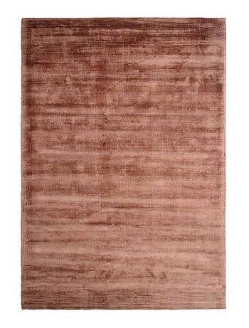 Tapis salon et chambre fait à la main en viscose motif uni NEO +