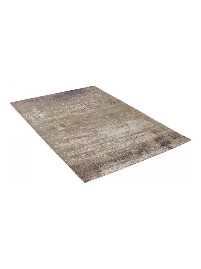 Tapis salon NIYAT , tapis en coton Argent - Kiabi