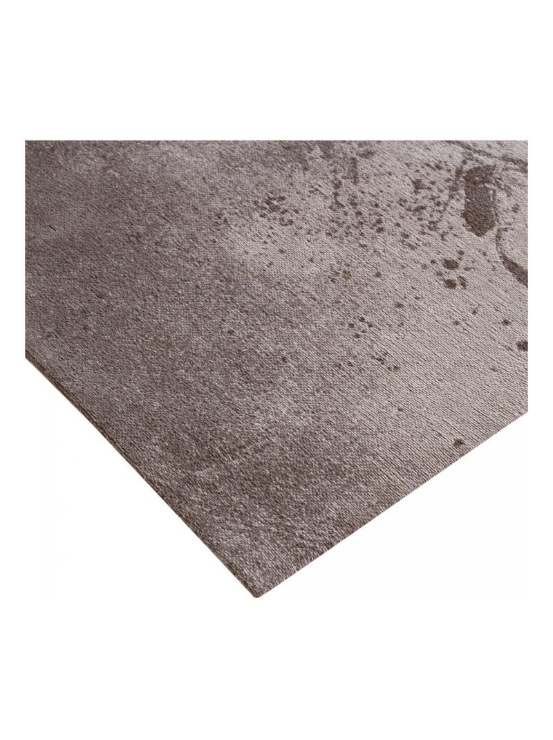 Tapis salon NOLTA , tapis en coton Gris - Kiabi