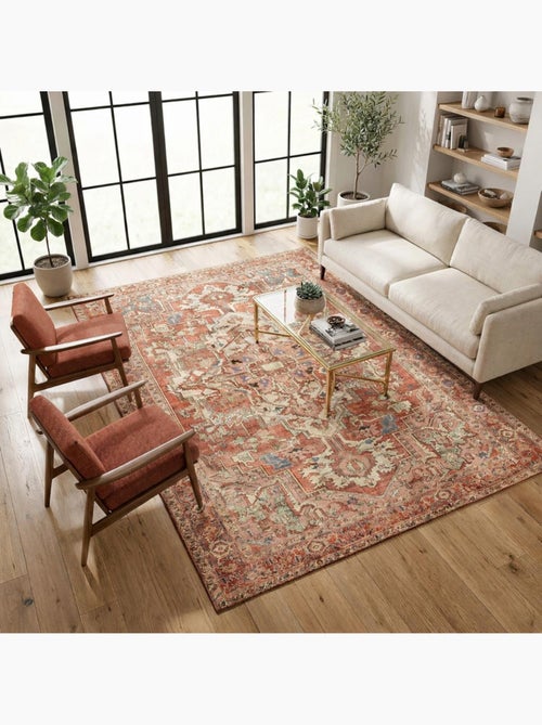 Tapis salon ONATA 3 en polyester doux et soyeux - Kiabi Tapis salon ONATA 3 en polyester doux et soyeux - Kiabi