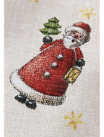 Tapis salon ou enfant noel, tapis kilim fin et original