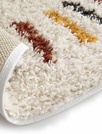Tapis salon RADI 3 en polypropylène doux et soyeux
