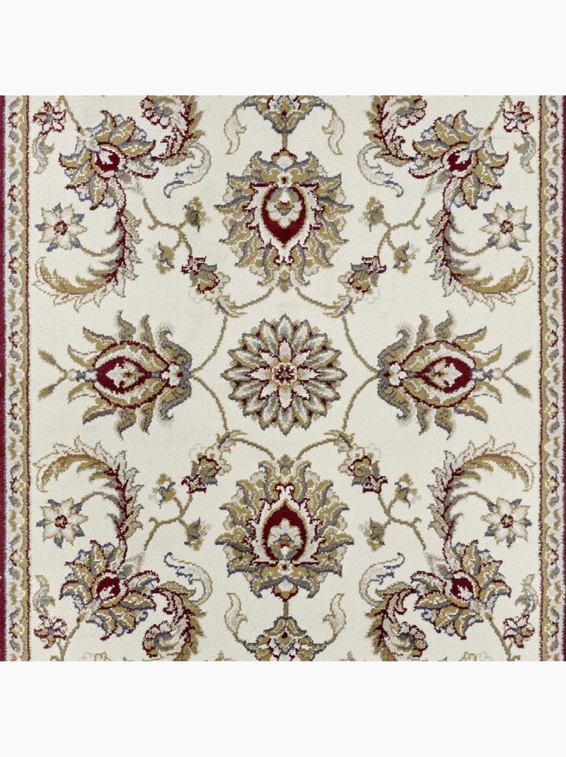 Tapis salon reni, oriental Ecru - Kiabi