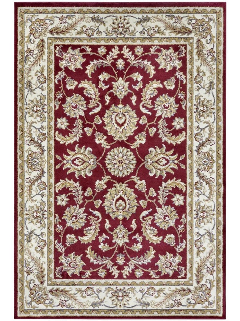 Tapis salon reni, oriental Rouge - Kiabi