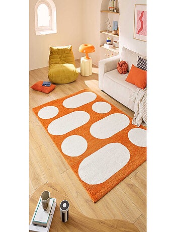 Tapis salon retro Groovy