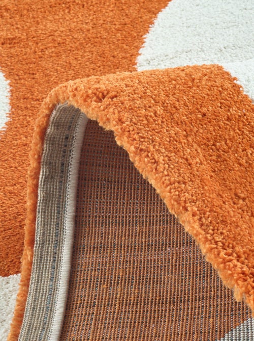 Tapis salon retro Groovy - Kiabi
