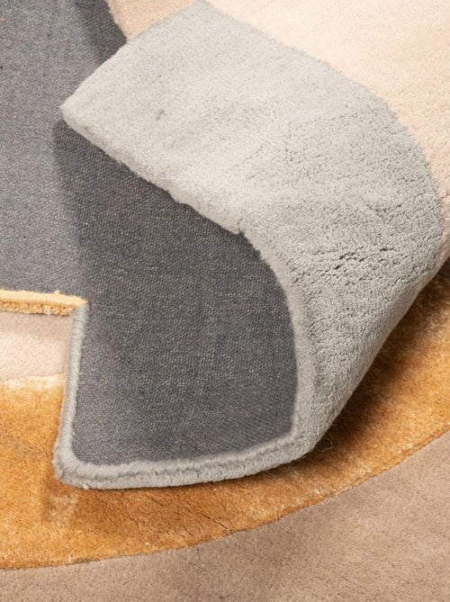 Tapis salon ROLIN , tapis en laine et viscose pour un aspect doux et soyeux - Kiabi