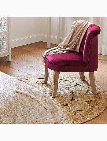 Tapis salon rond en jute ESRA