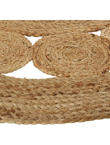 Tapis salon rond en jute ESRA