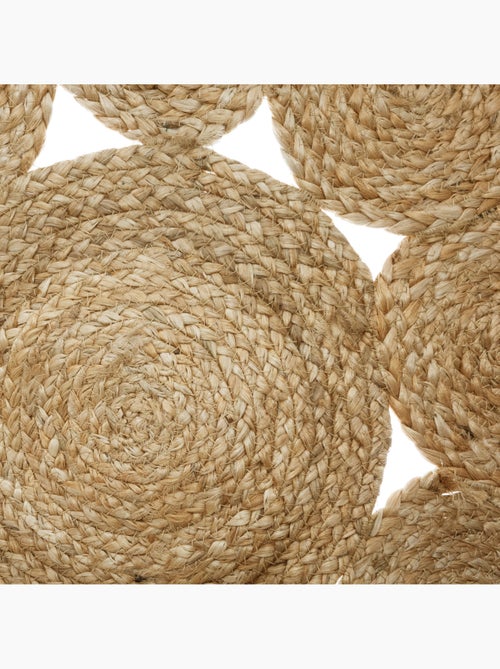 Tapis salon rond en jute esra - Kiabi