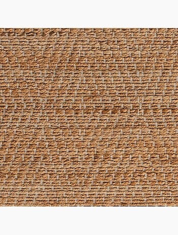 Tapis salon rond, fait main en jute