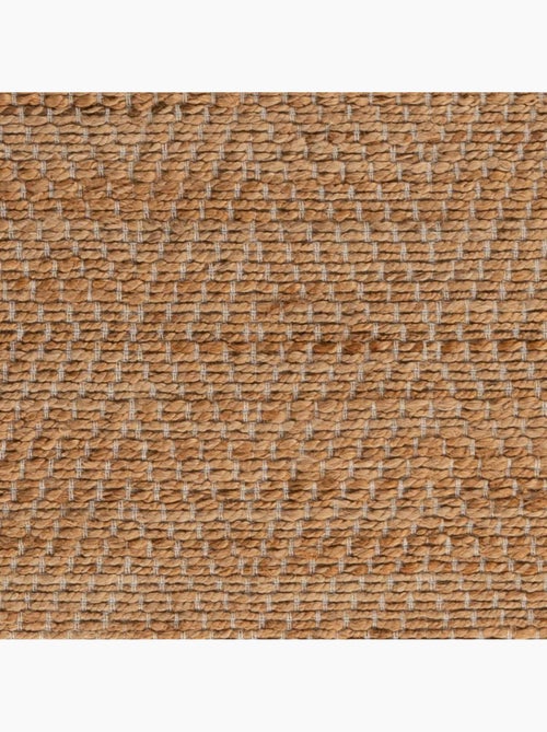 Tapis salon rond, fait main en jute - Kiabi Tapis salon rond, fait main en jute - Kiabi
