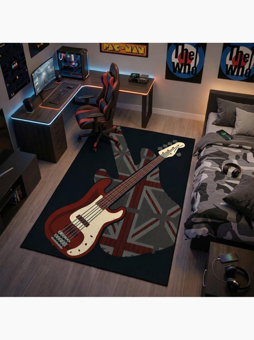 Tapis salon tissé LYN49 GUITARD - Kiabi