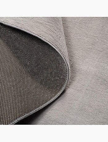 Tapis chambre ultra doux, uni et lavable lyn50, aussi idéal pour la chambre