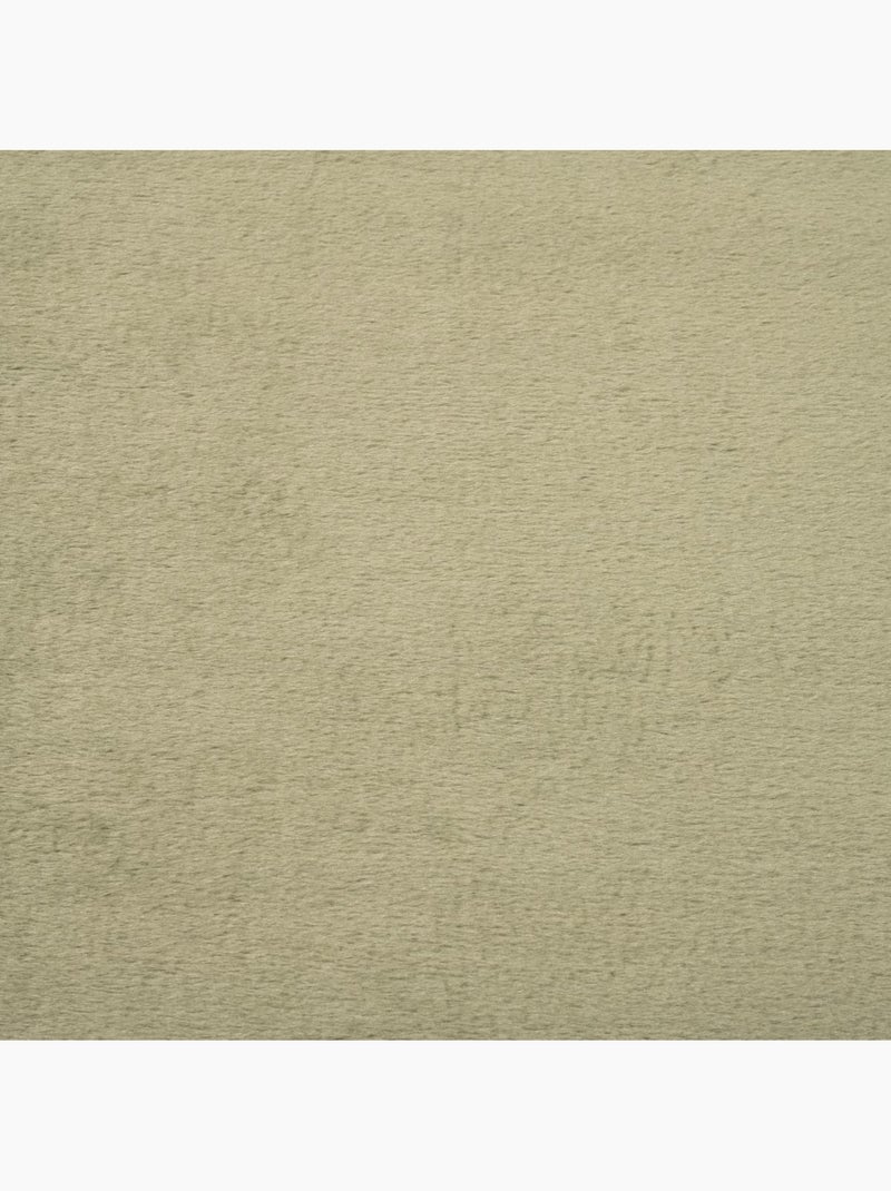 Tapis salon ultra doux, uni et lavable lyn50, aussi idéal pour la chambre Vert - Kiabi