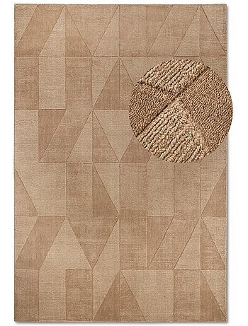 Tapis salon ursule, motif géométrique