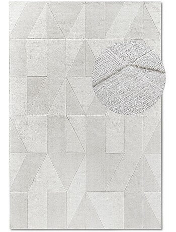 Tapis salon ursule, motif géométrique