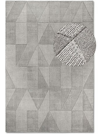 Tapis salon ursule, motif géométrique
