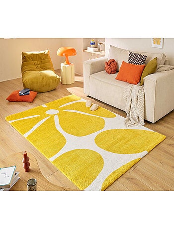 Tapis salon vintage Groovy