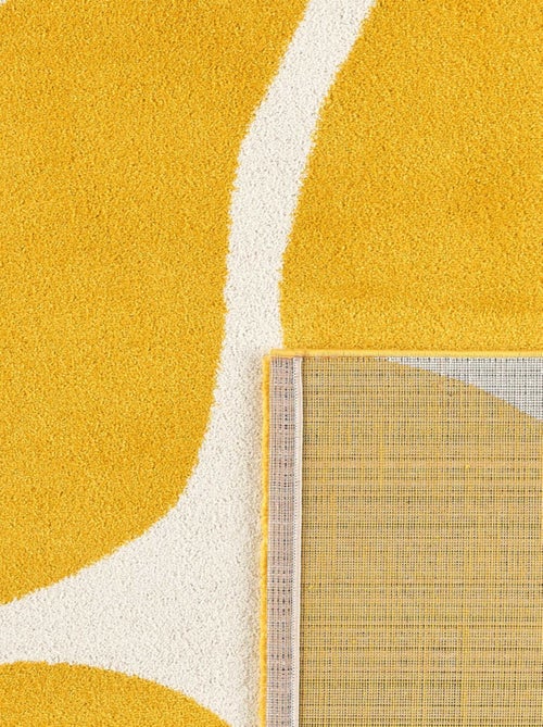 Tapis salon vintage Groovy - Kiabi