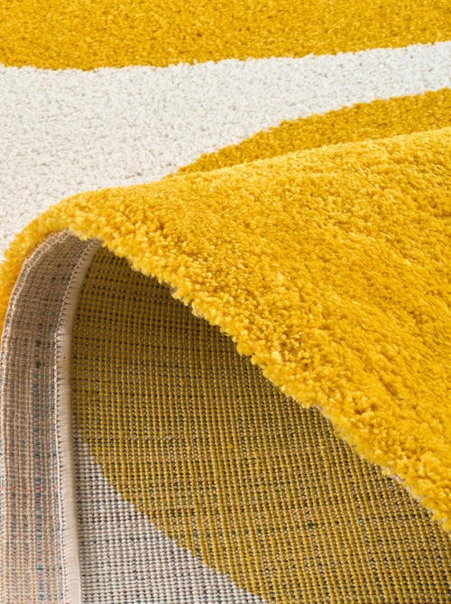 Tapis salon vintage Groovy - Kiabi