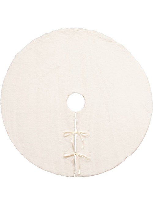 Tapis sapin fourrure creme - Kiabi